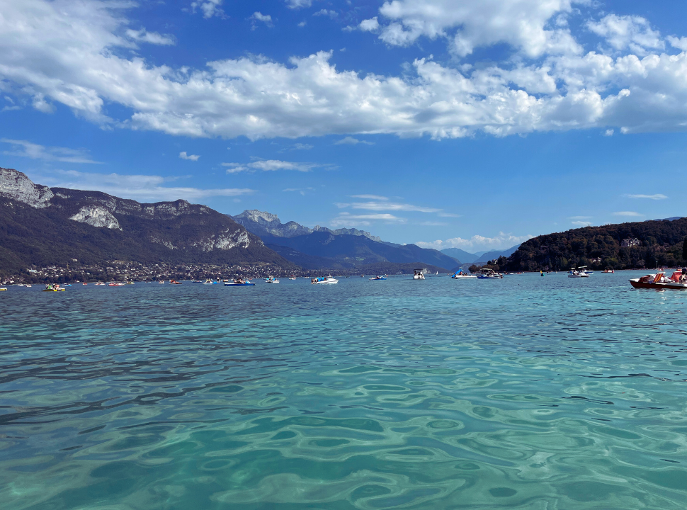 lake annecy has one of the cleanest lakes in europe