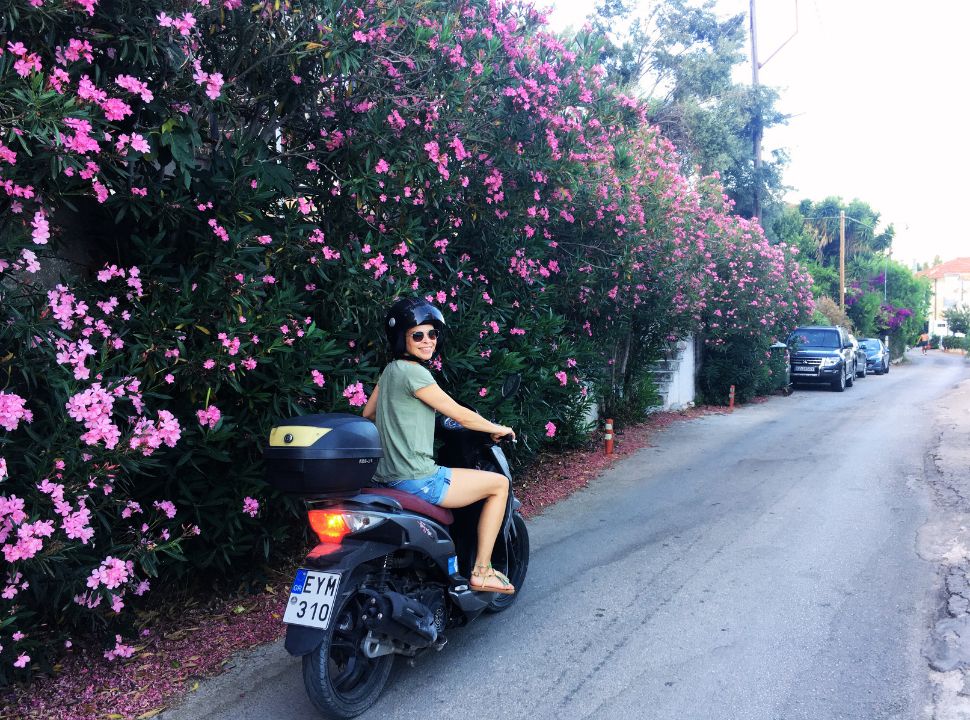 scooter rental lefkada