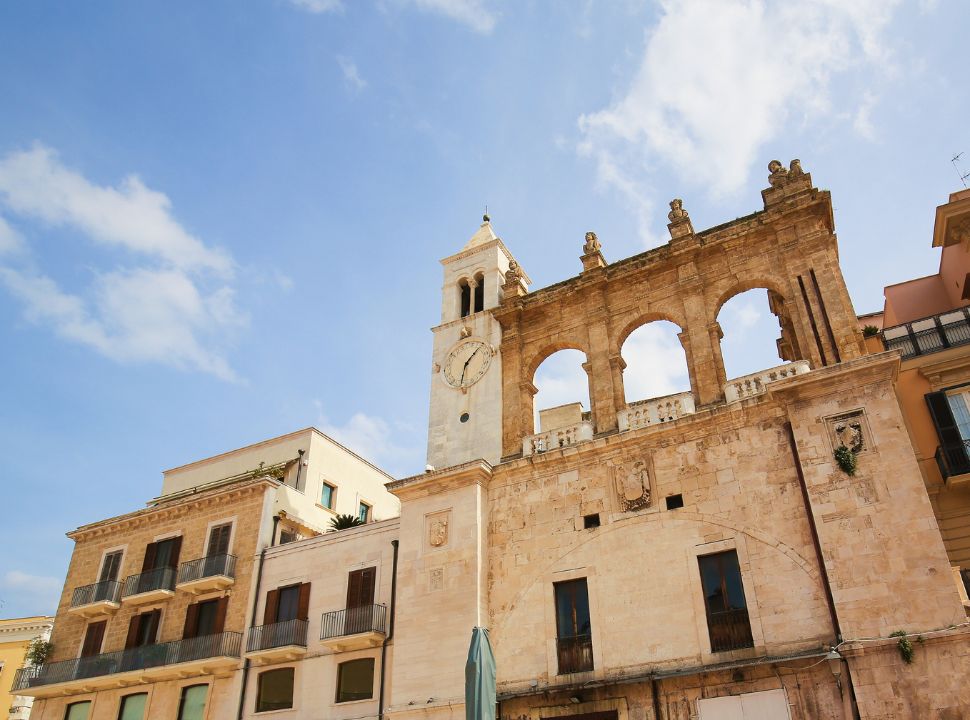 old architecture in bari puglia