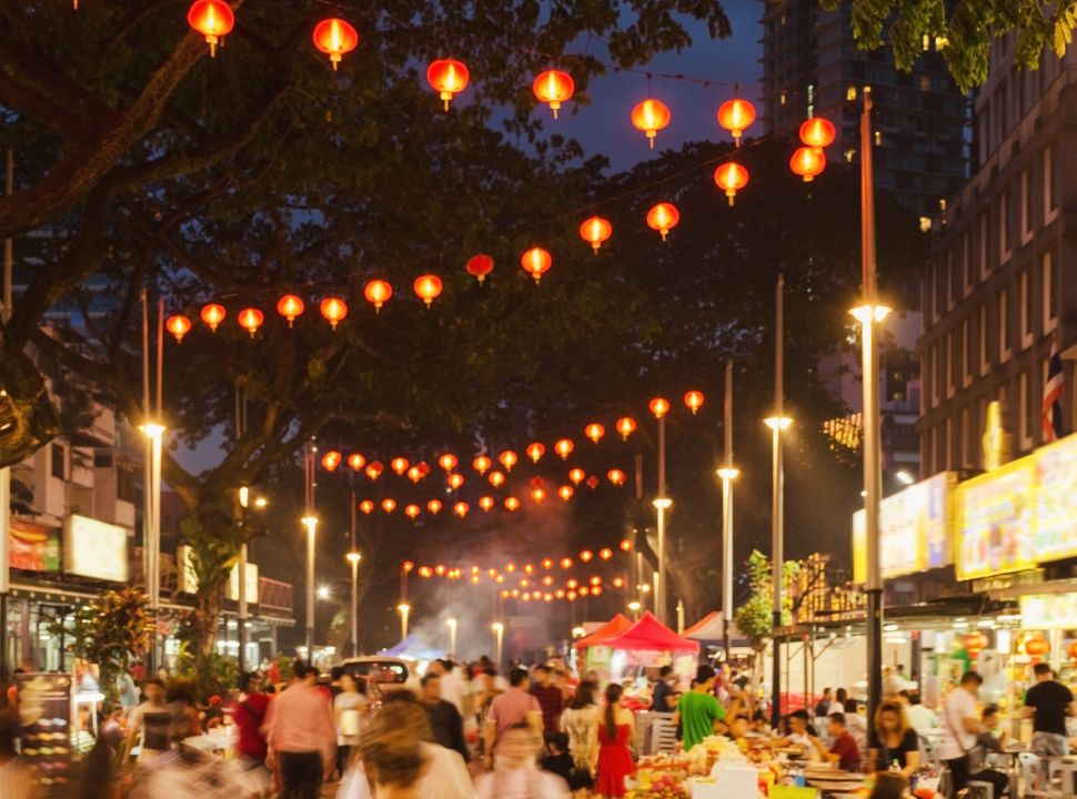 nightlife in Kuala Lumpur, eating late in Bukit Bintang