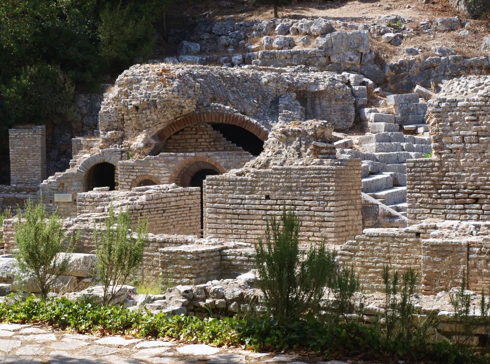 Greek ruins at Butrint Albania