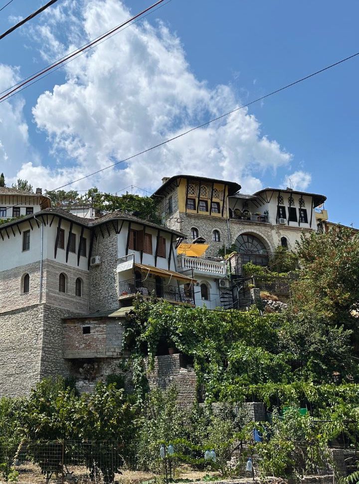 ottoman houses at Gjirokaster Albania