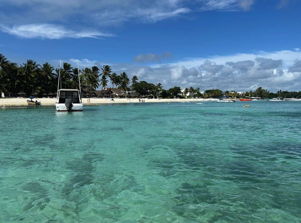 clear water at troux aux biches best place to stay in mauritius for the first time