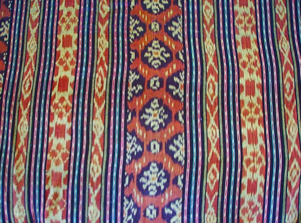 ikat design from sidemen Bali